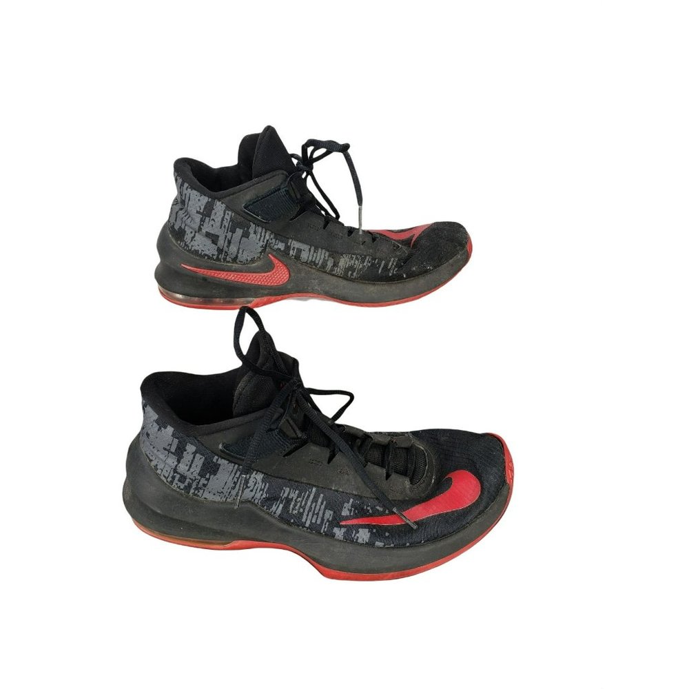 Nike Air Max‎ infuriate 2 Mid Black red Size 10 AA7066-066 Basketball Shoes